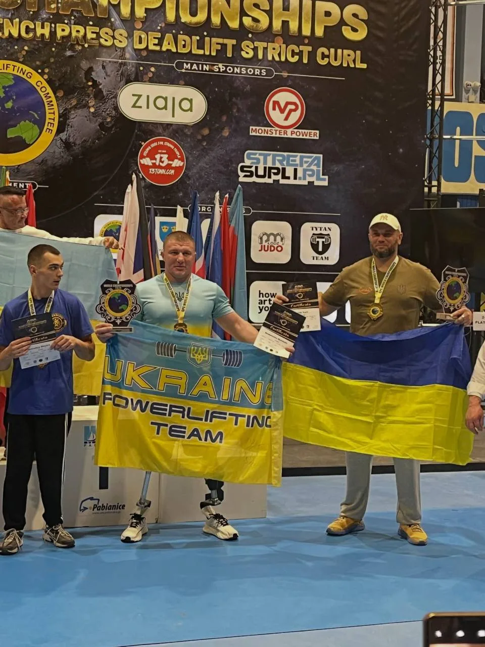 Українські ветерани вибороли золото та рекорди на чемпіонаті світу GPC