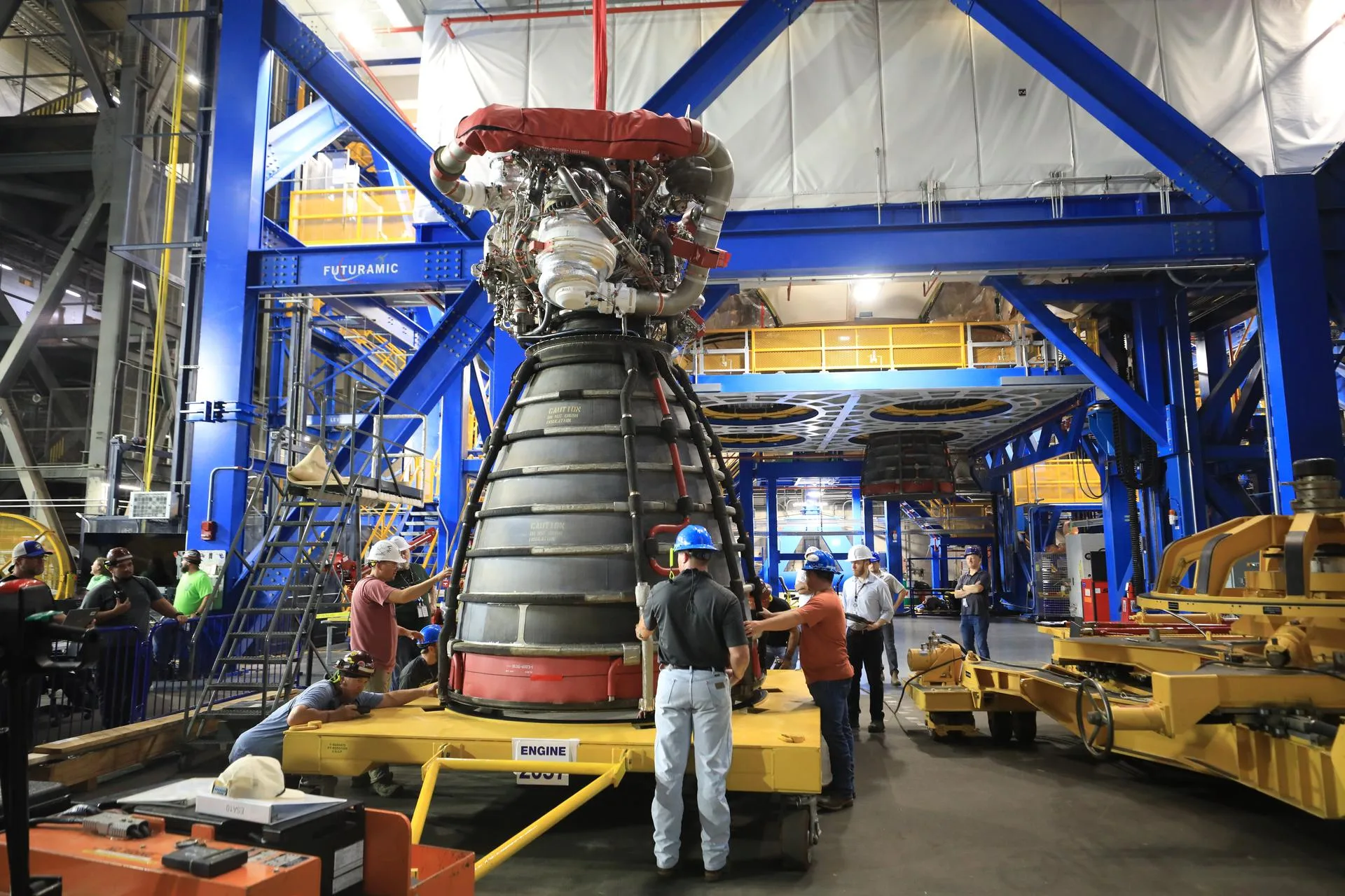 Artemis III переходить до складання двигунів і комплексних тренувань